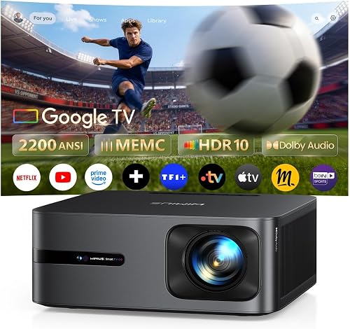 WiMiUS K8 - Vidéoprojecteur 1080p natif Android