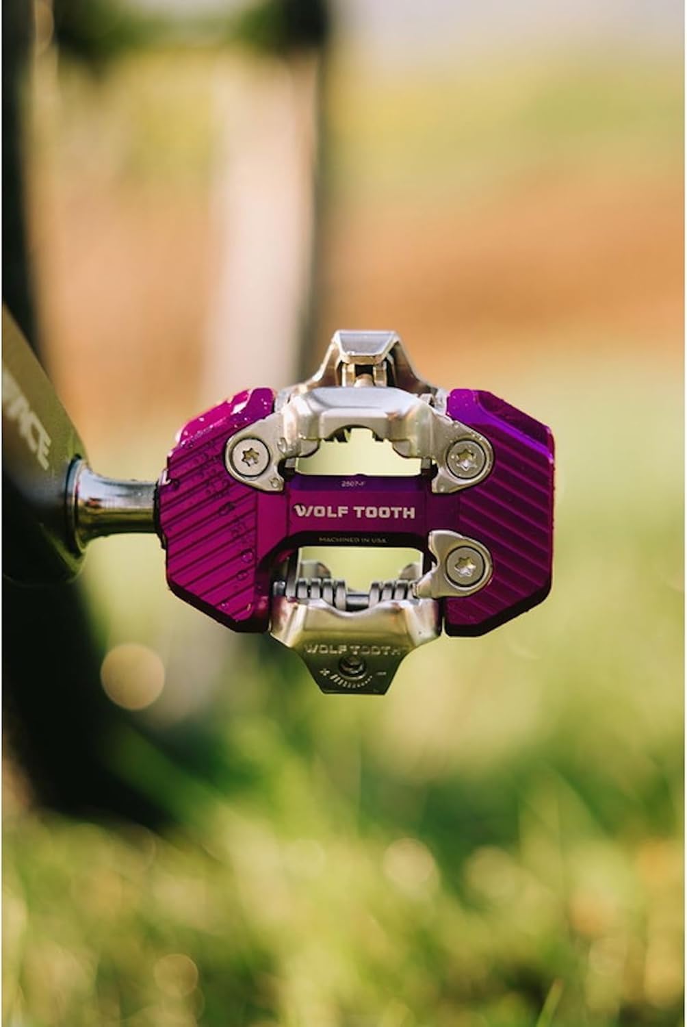 Wolf Tooth CTRL Trail Clipless Pedal for Mountain Bikes/Gravel Bikes/Road Bikes