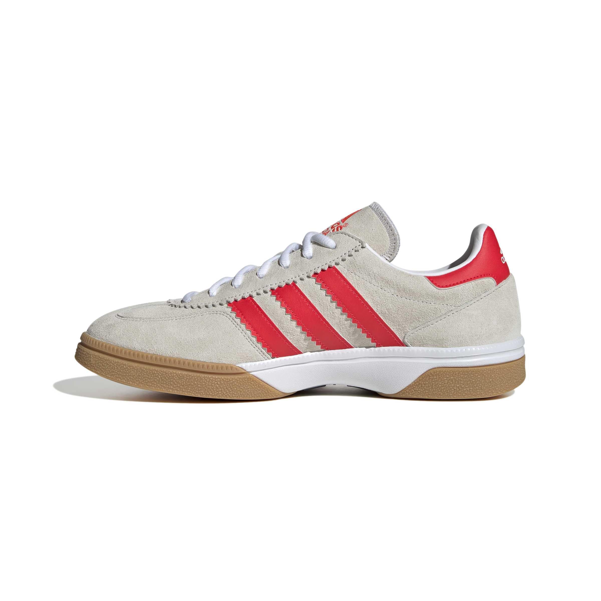 adidas Herren Handball Spezial Shoes, FTWR White/Lucid red/FTWR White, 38 EU