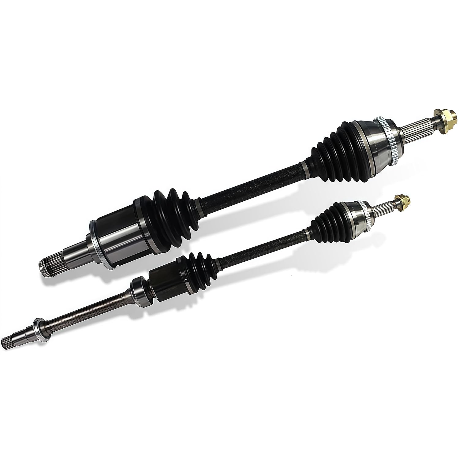 CV Axle Front Pair for Toyota Camry 2017 2016 2015 2014 2013 2012, L4 2.5L Hybrid Only, SE LE XLE Models, CV Axles Joint Drive Shaft Assembly Kit Left and Right Passenger Driver Side NCV69057 NCV69058
