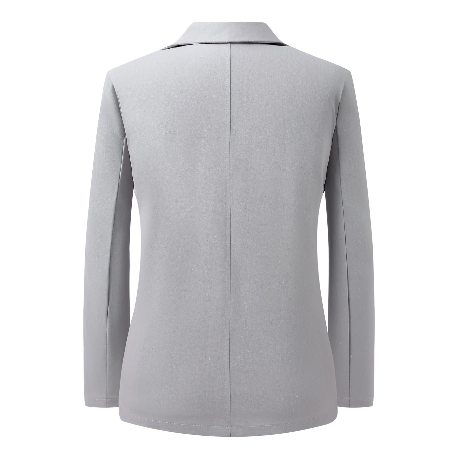 YFFUSHI Sakko Herren Leicht Casual Sporty Blazer Jacke Regular Fit 1 Knofe Leinen Anzugjacke