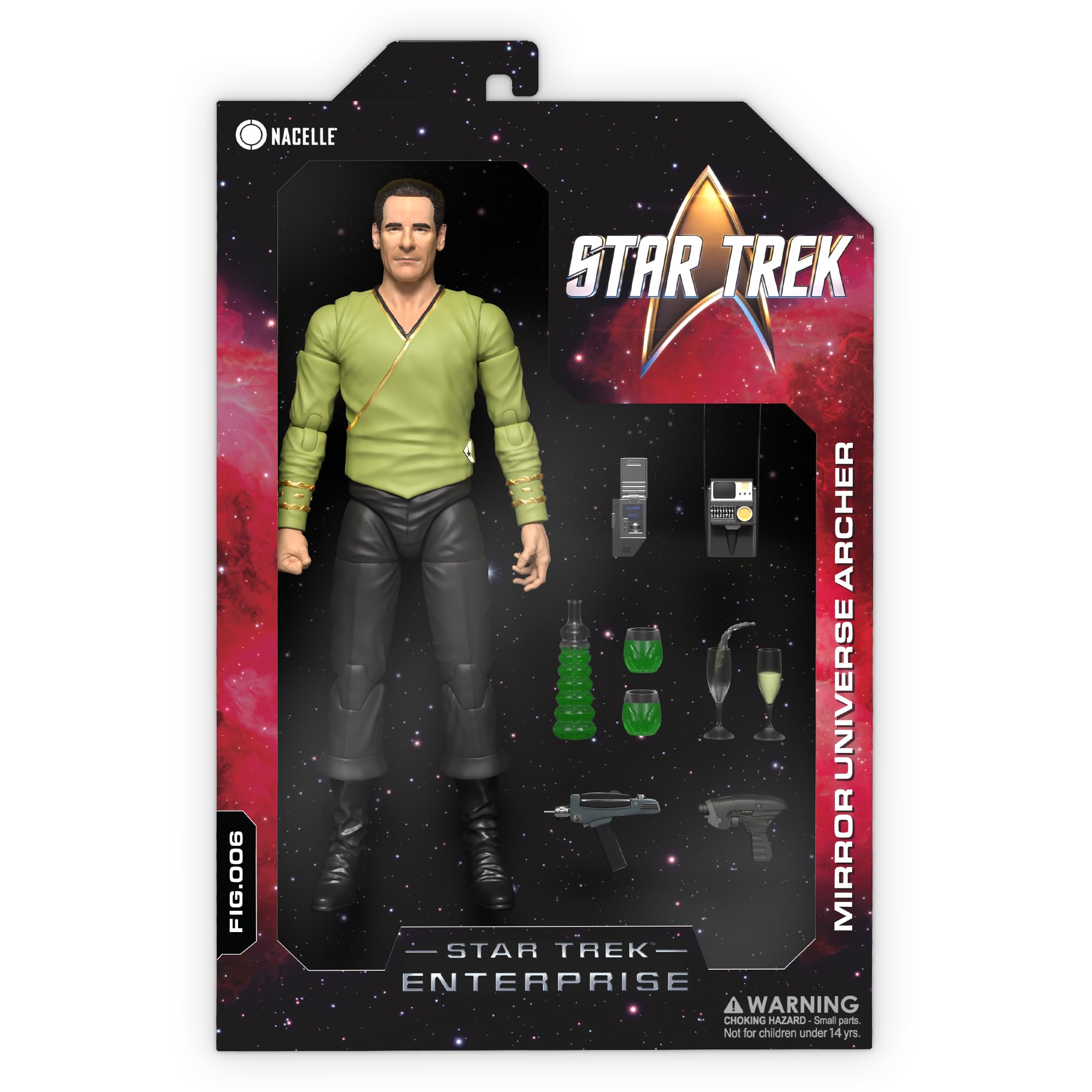 The Nacelle Company - Star Trek: Enterprise - Mirror Universe Archer Action Figure