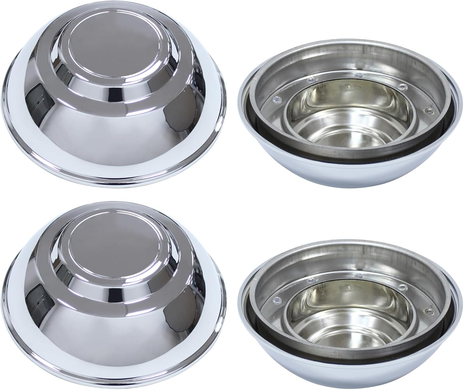 ApplianPar 4Pcs Chrome Center Wheel Cover Cap for Dodge Charger 2011-2023 Chrysler 300 2006-2020