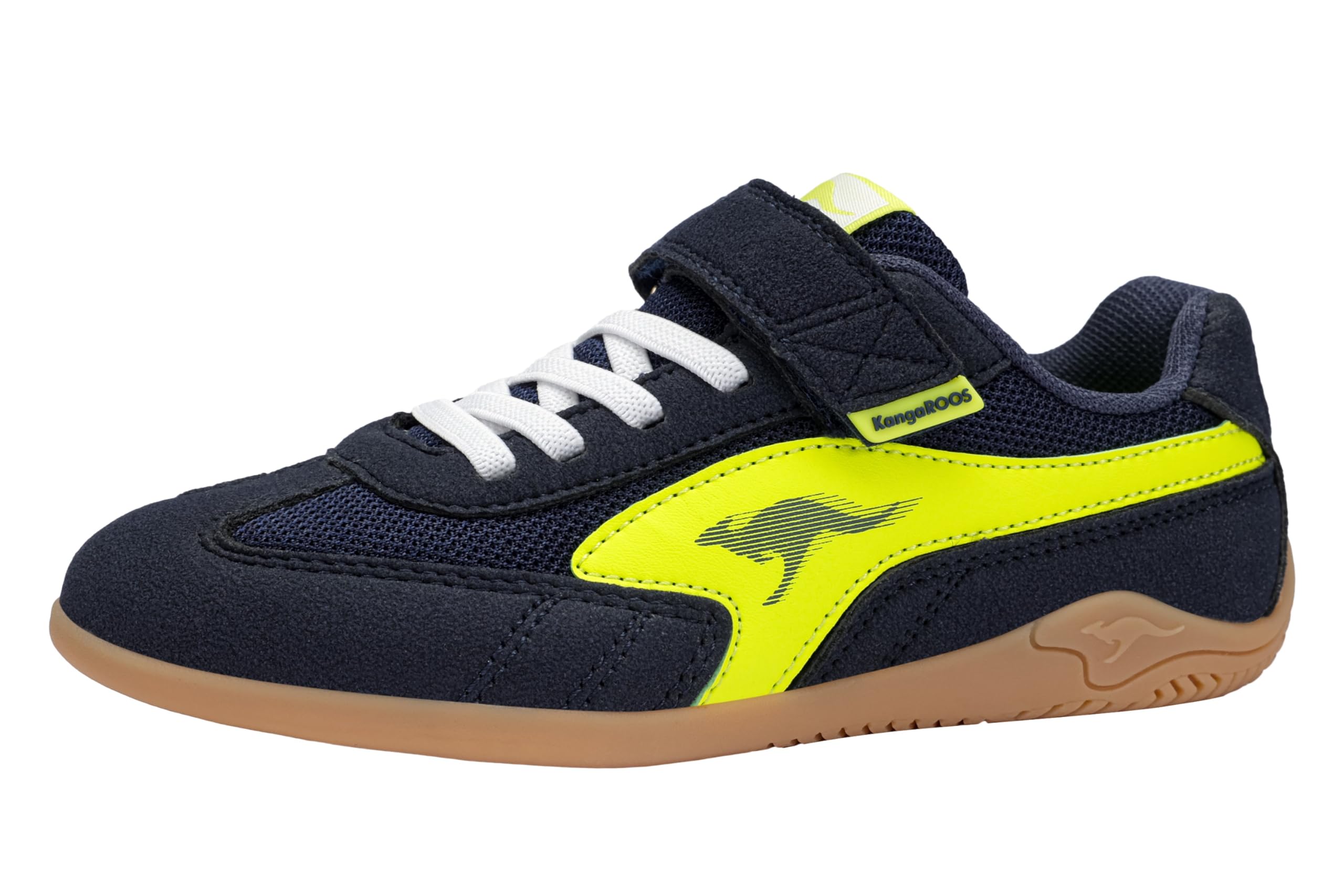 KangaROOS K-skk Wavex Ev Basket, DK Navy Sulphur Spring, 34 EU, Dk Navy Sulphur Spring, 1.5 UK