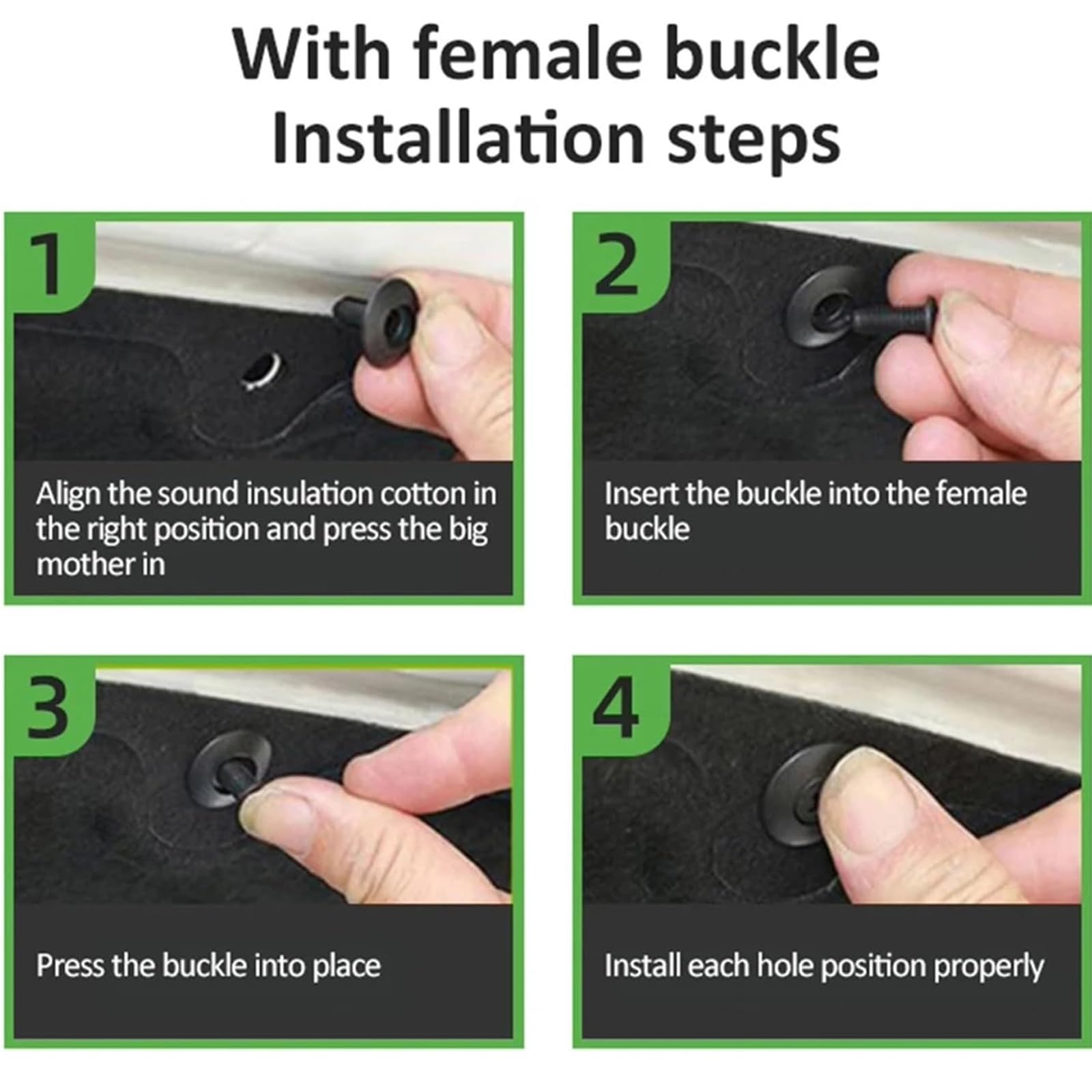 Hood Insulation for Lexus RX350 53341-48120 2013-2018,Front