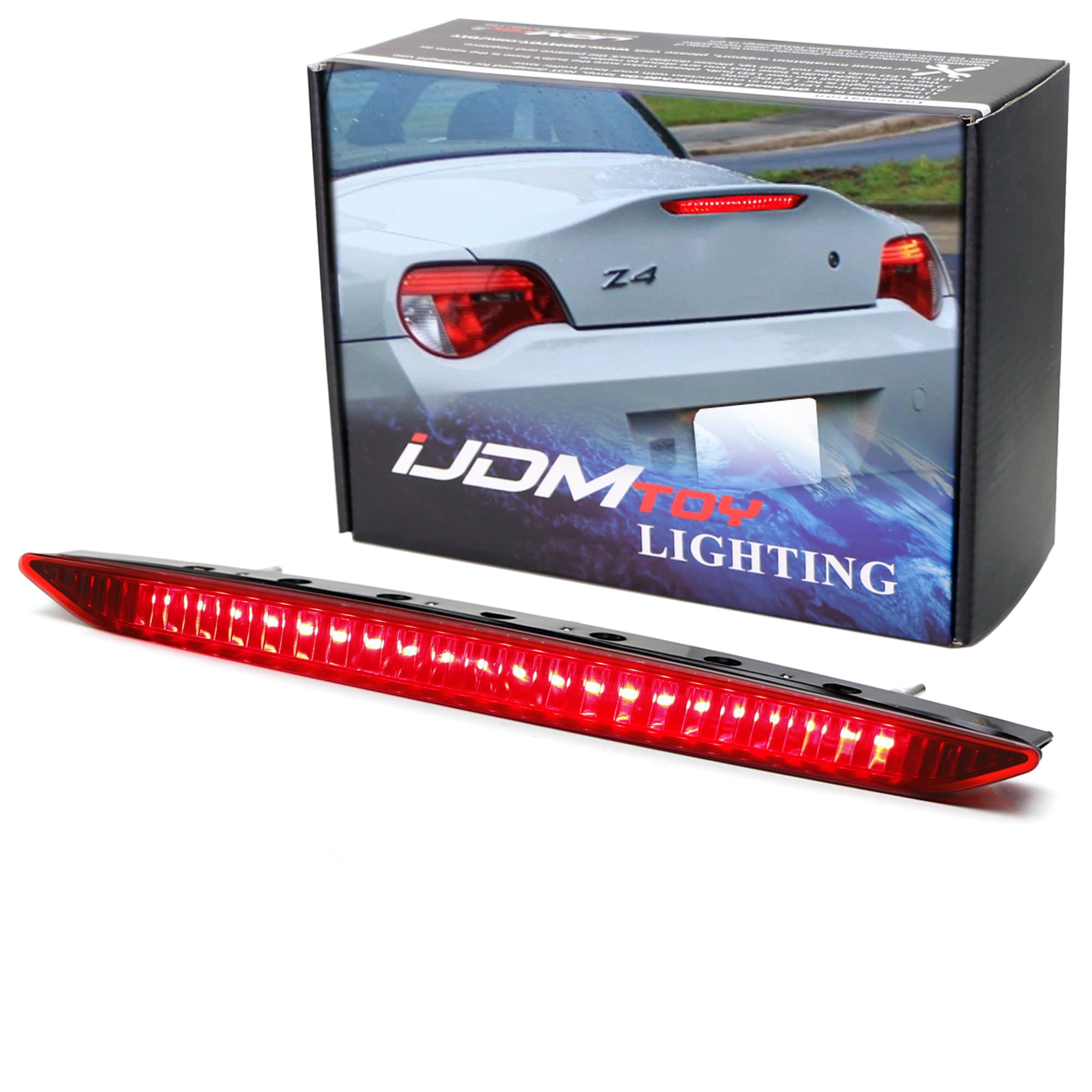 Amazon.com: iJDMTOY OEM-Spec Red Lens Full LED Trunk Lid Third