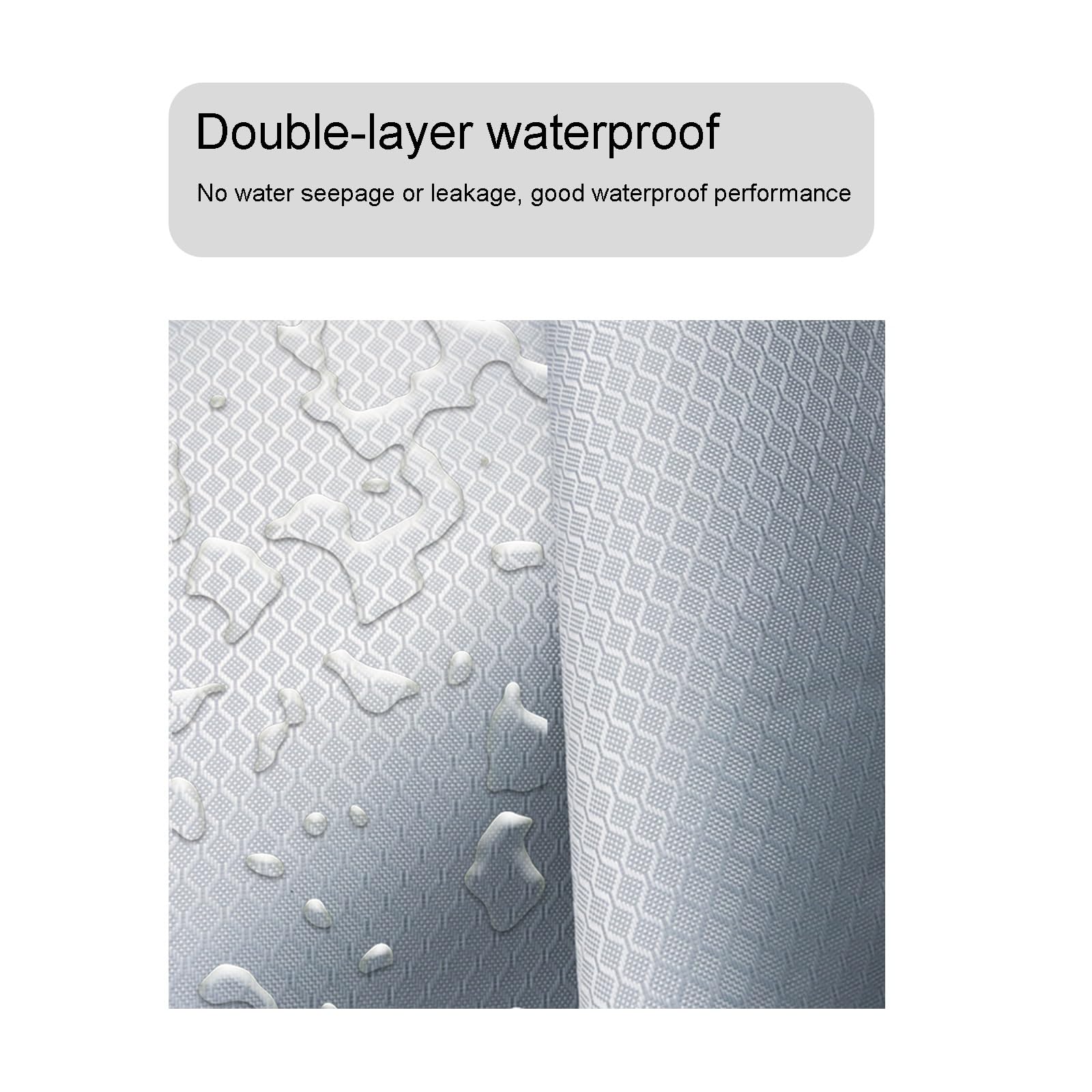 Funda Aire Acondicionado Exterior, Tela Oxford 600D, Impermeable y Resistente al Sol, Adecuada para Unidades Exteriores de Aire Acondicionado(Gray,96x70x40cm/38x28x16in)
