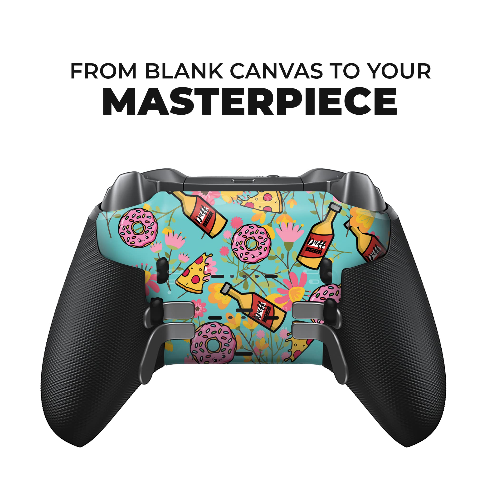 DreamController Simppson X-box Elite Controller Series 2 Limited Edition Custom Elite Series 2 Controller per X-box One/Series X/S. Realizzato con tecnologia avanzata di verniciatura a idroimmersione