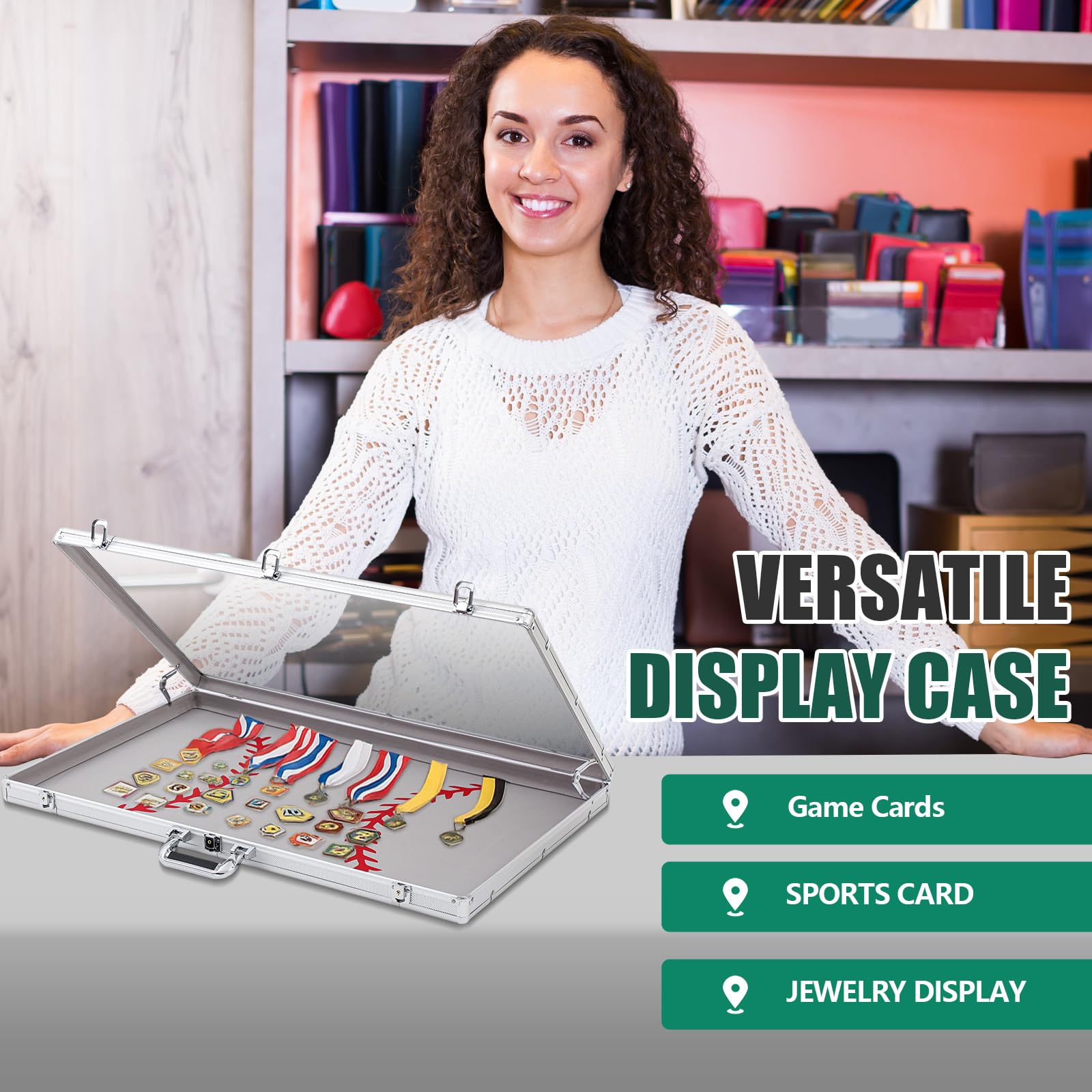 Amazon.com: Memorywuu Trade Show Display Case, 34