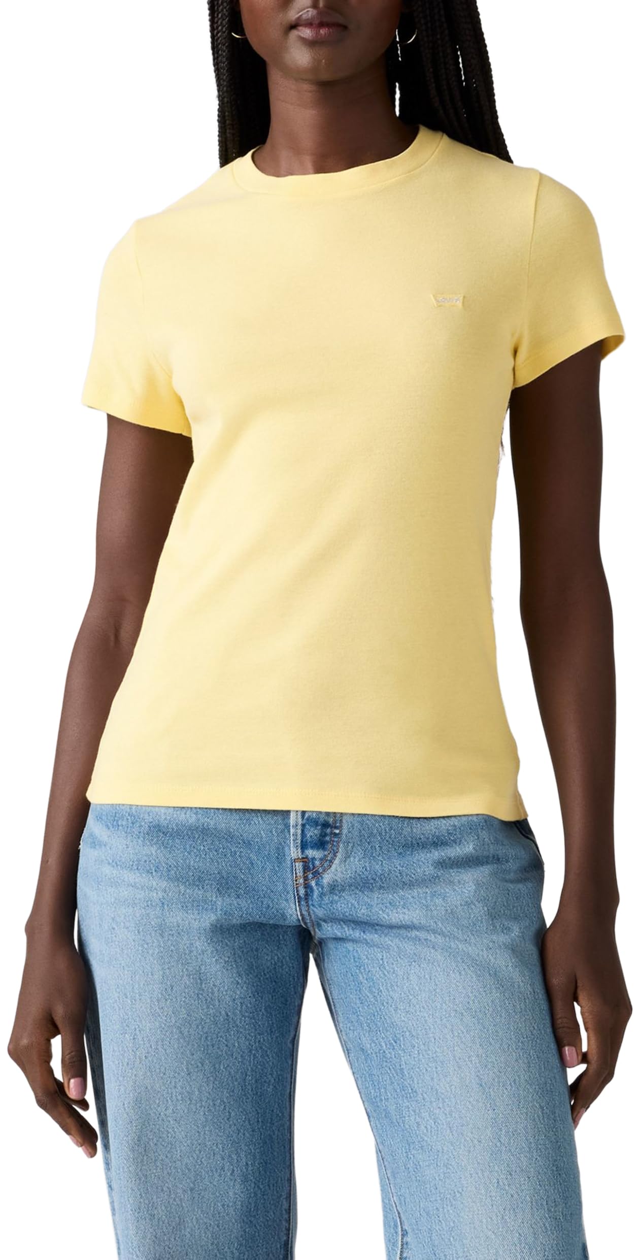 Levi's Essential Hm SS Tee Mood Yellow, Mood Yellow, XS