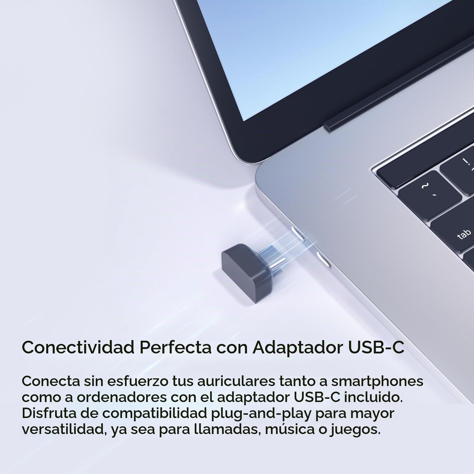NEARITY MemPod Fit 2 Auriculares Open-Ear Bluetooth, Dongle, Doble Conexión | Bajos Profundos, 45H de batería con Estuche,Ultra Comodidad, Conducción Aérea, para Teléfono/Mac, Negro
