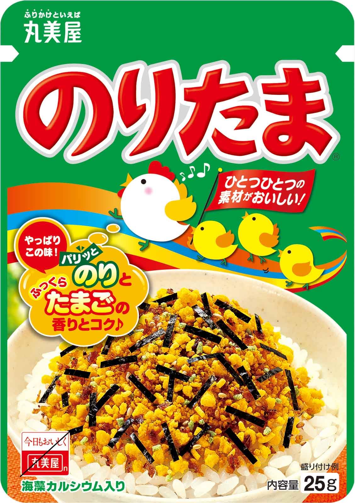 Amazon.co.jp: 丸美屋 のりたま(ふりかけ) 25g×10個 : 食品・飲料・お酒