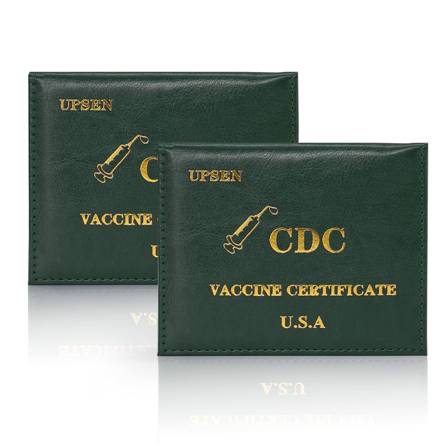 CDC Vaccine Card Protector 4x3 Immunization Record Vaccination Card 