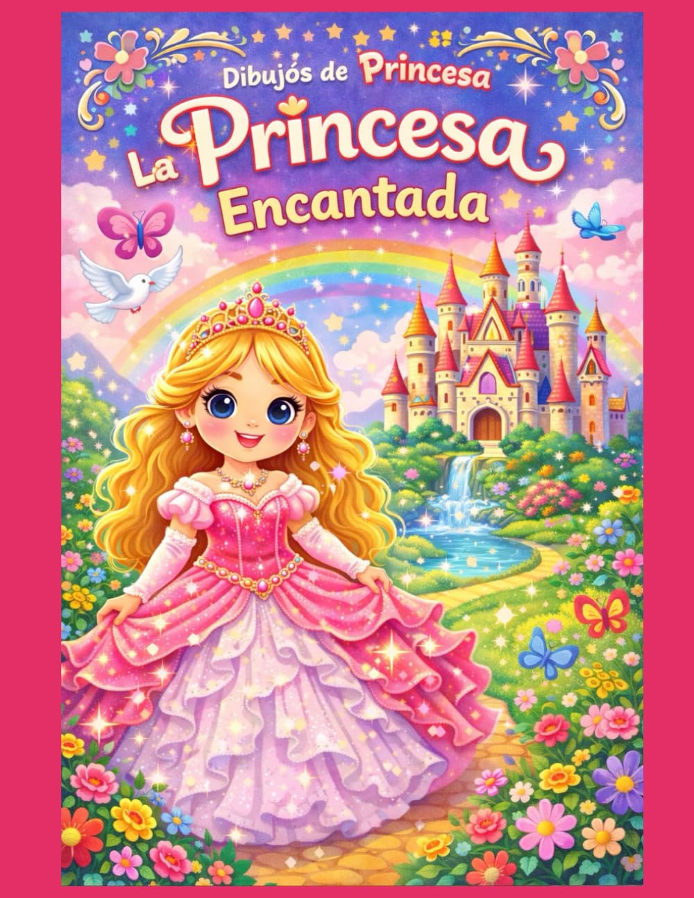 Dibujos de Princesas y Magia: Dibujos de princesas,hadas,duendes en su castillo magico!