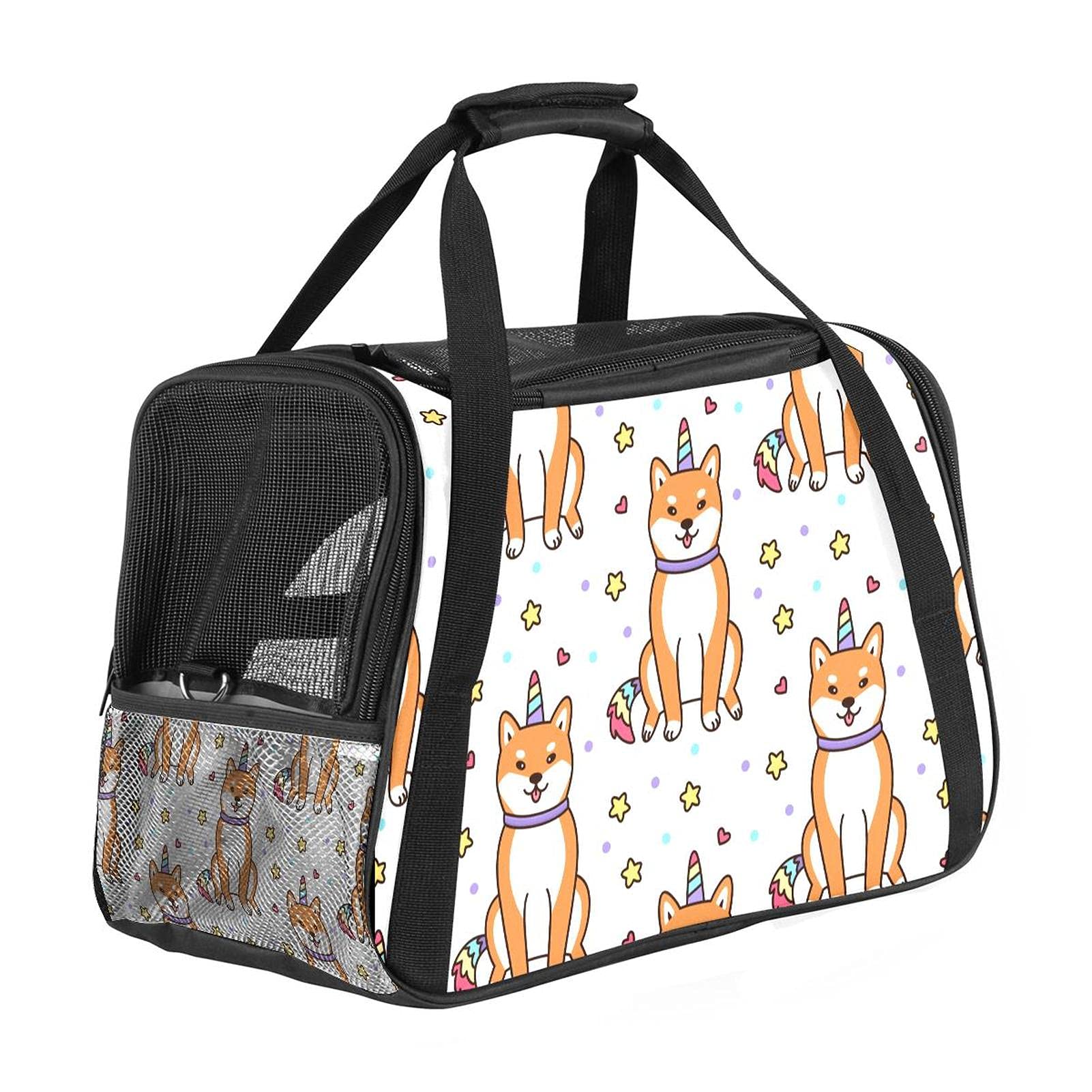 Sac de transport chat et chien souple idéal pour voyages en train et sorties vétérinaires