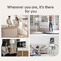 Vista 8 de ApoloSign 32 inch FHD Smart Portable TV Gen2, 16G +128G Storage, Android 15 OS, 15000mAh, Rolling TV on Wheels with Rotatable Touch Screen, Built-in