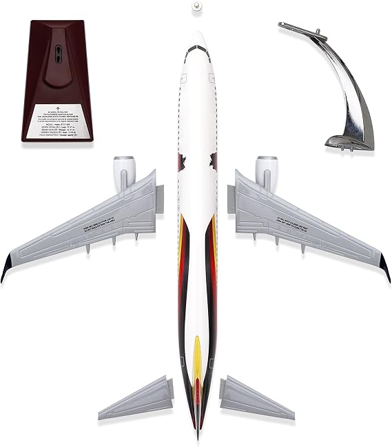 Zekupp Boeing 737-800 Almanya Tasarımlı Uçak Maketi, 1/100 Ölçek Model Uçak, Havacılık Meraklıları İçin Hediye, Koleksiyoner Hediyesi (ZU-UCK0