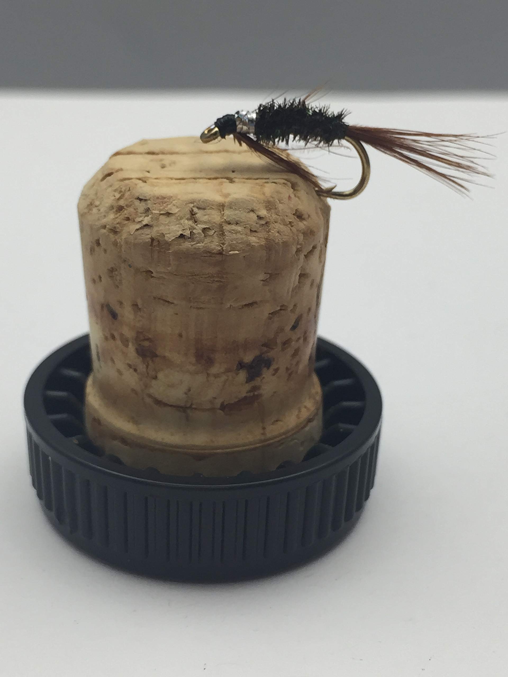 Fly Fishing PRIME collection "Diawl Bach Silver Holo" x 12 Flies, Size 14 Trout Flies