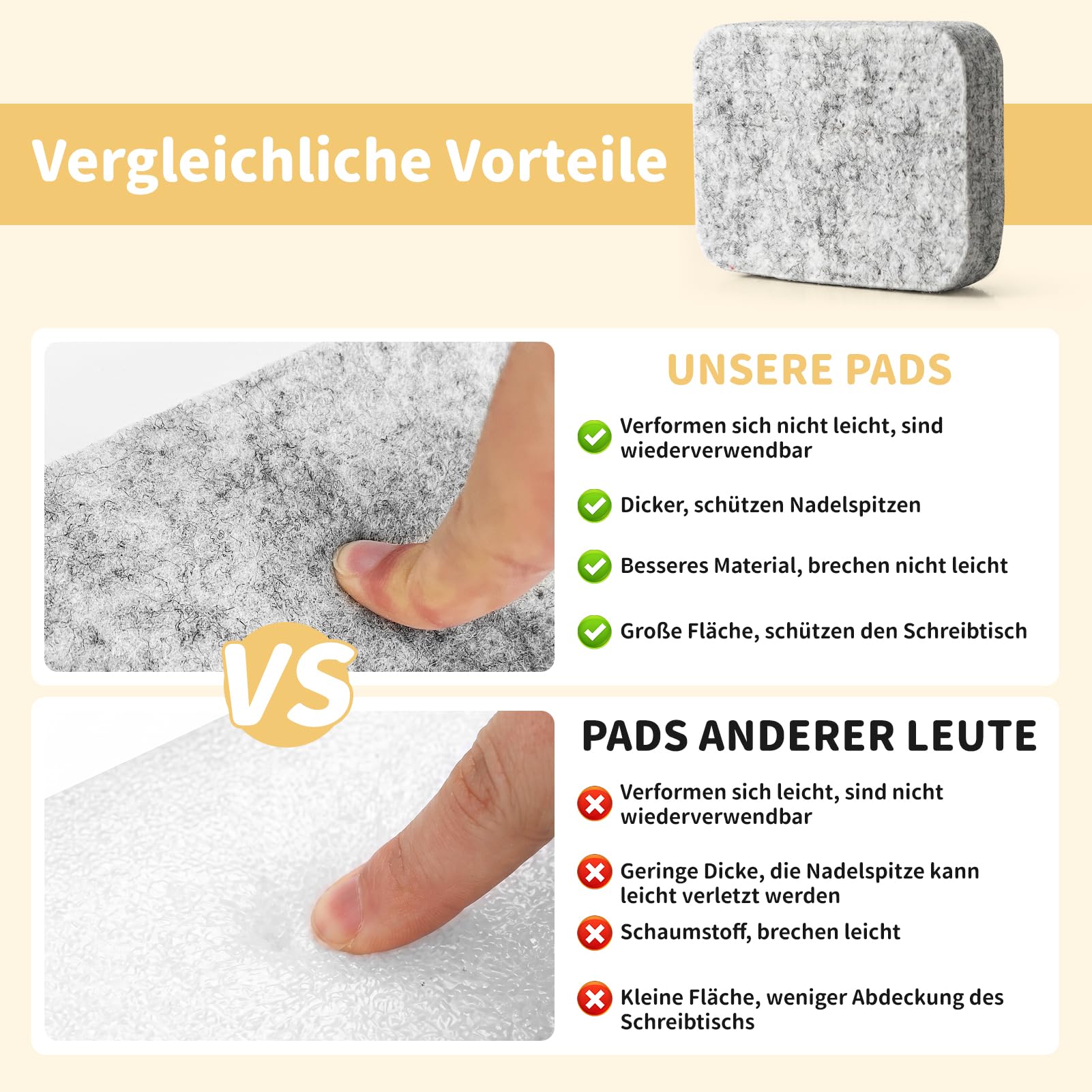 EOJDDPA 66-częściowy zestaw filcu igłowanego z 24 kolorami wełny filcowej, 16 igieł filcowych, podkładka filcowa (11,8 x 8,5 cm), torba do przechowywania i drewniane uchwyty, zestaw startowy DIY dla