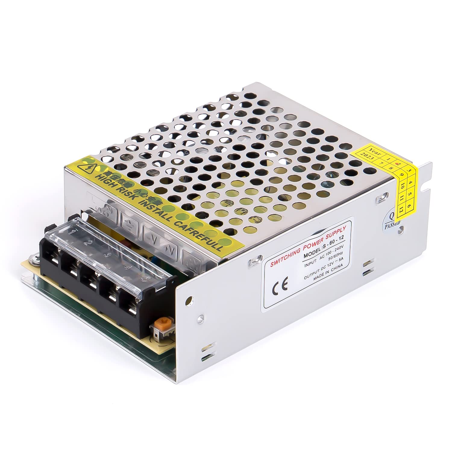 Weishuo Voeding, transformator, schakelaar, DC 12 V, 20 A, 240 W, voeding voor ledstrips, CCTV
