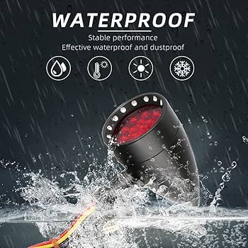 r−セレクト Amazon.com: DREAMIZER Motorcycle Turn Signal Lights 15 LED