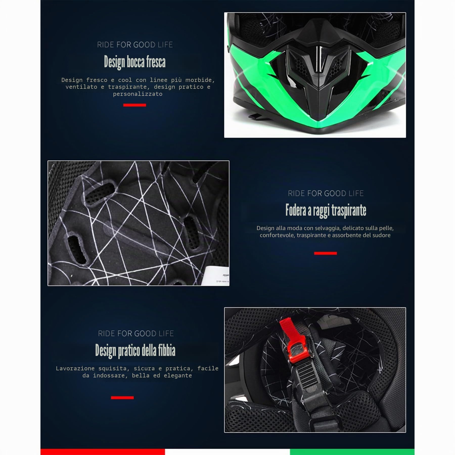 Casco Da Motocross Per Bambini E Ragazzi, Omologato ECE22.06, Casco Integrale Da Moto, Caschi ATV E Quattro Ruote, Mountain Bike, Fuoristrada, Strada, Bici Da Cross, Casco Integrale Da Discesa