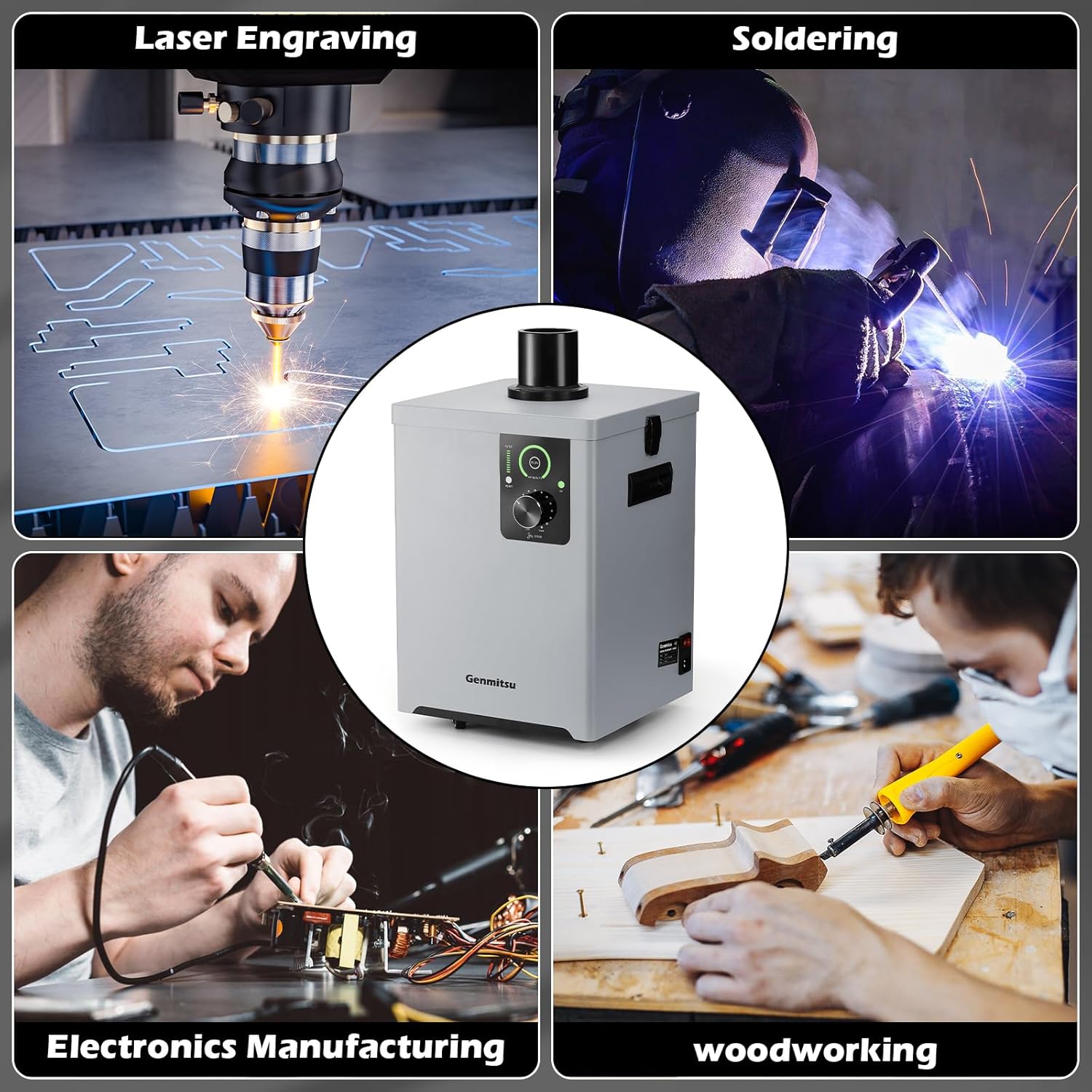 Applications of the Genmitsu MD13 Smoke Purifier