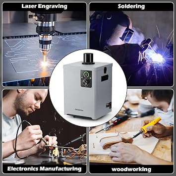Genmitsu MD13 Fume Extractor for L8, Smoke Purifier for Soldering Iron