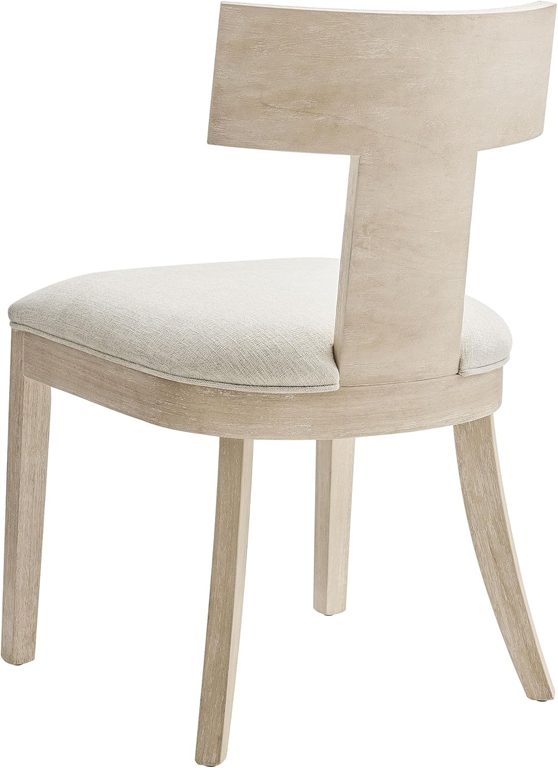 Modway Peregrine Upholstered Dining Chairs in Natural Heathered Weave Ivory