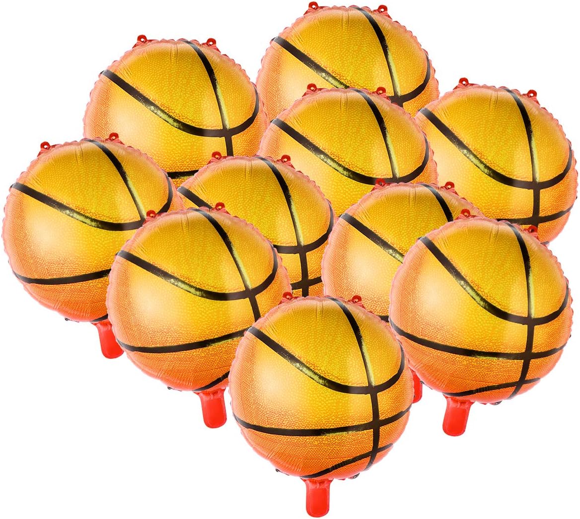 18inch Basketball Balloons Aluminum Foil Balloon Party Supplies for Birthday World