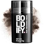 BOLDIFY Hair Fibers (12g) - Fill In Thinning and Fine Hair for an Instantly Fuller, Thicker Look - 14 Shades for Women & Men - Dark Brown