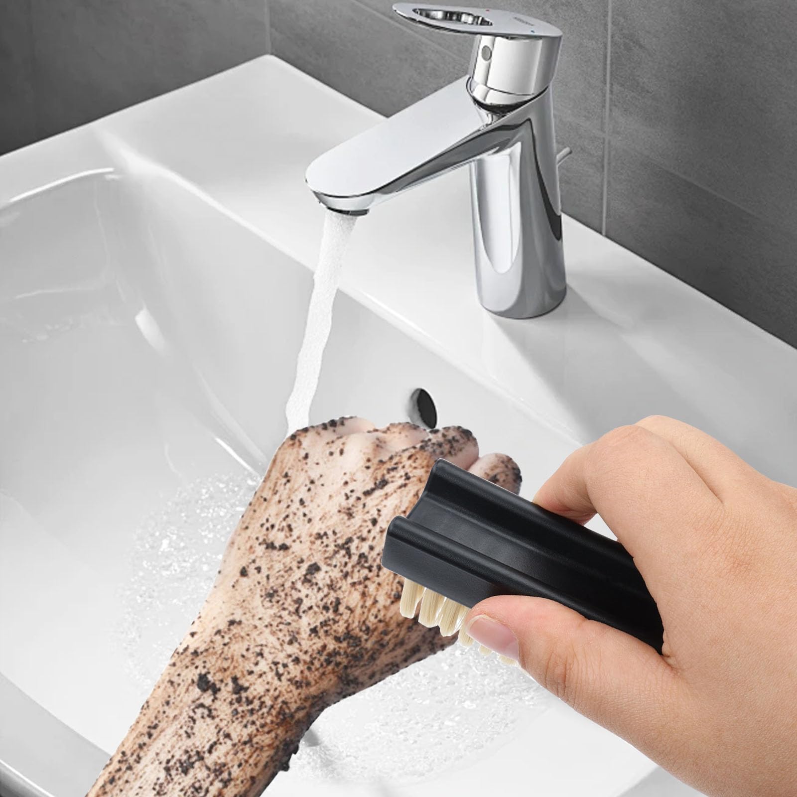 3PCS Hand Nail Brushes - Image 3