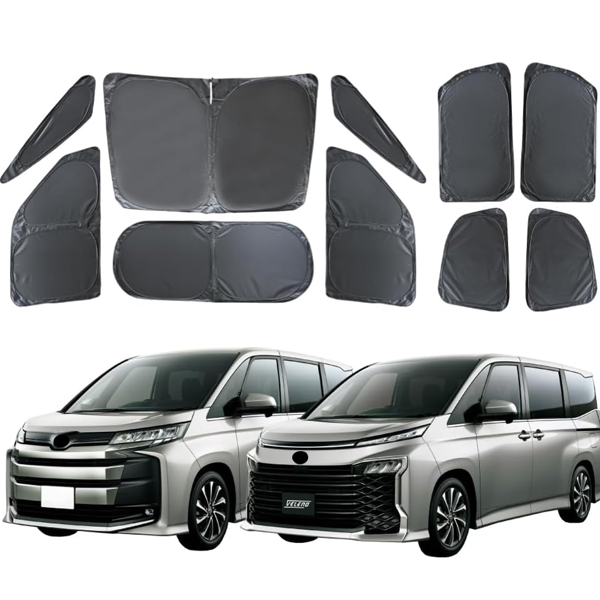 Amazon.co.jp: サンシェード 車 90系 VOXY NOAH 専用設計 1台分 車中泊