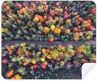 Colorful Forestry Science Nature Scenery Cleaning Cloth Screen Cleaner 2pcs Suede Fabric