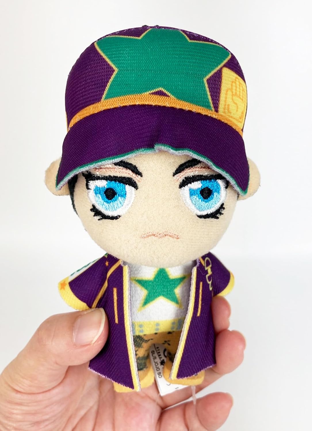 Great Eastern Entertainment JoJo's Bizarre Adventure Stone Ocean: Jotaro Kujo Mini Plush w/Spring Clip 4.5" H