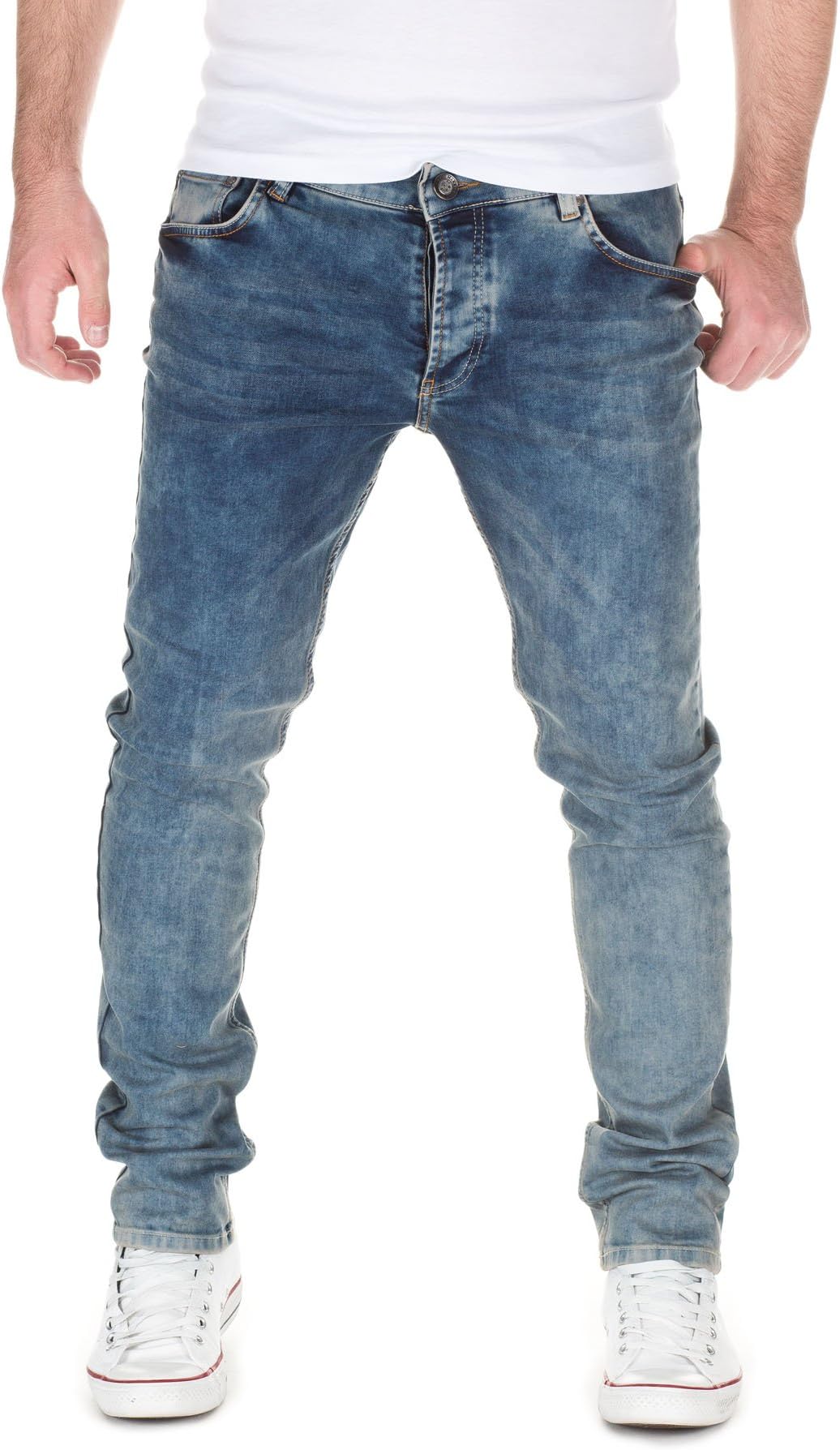 Woosah Mens Slim Fit Jeans Artanis
