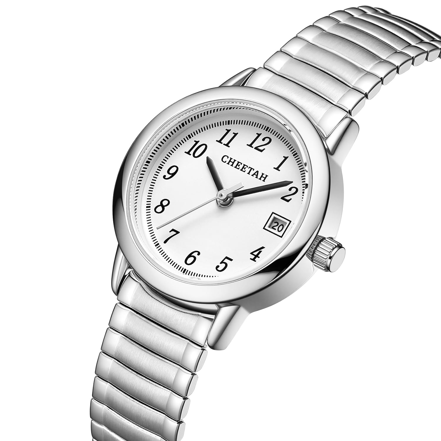 CHEETAH Gold Quarz Damen Uhren 3ATM Wasserdicht Luxus Armbanduhren Minimalistische Casual Geschenke für Frauen Schwester Mama