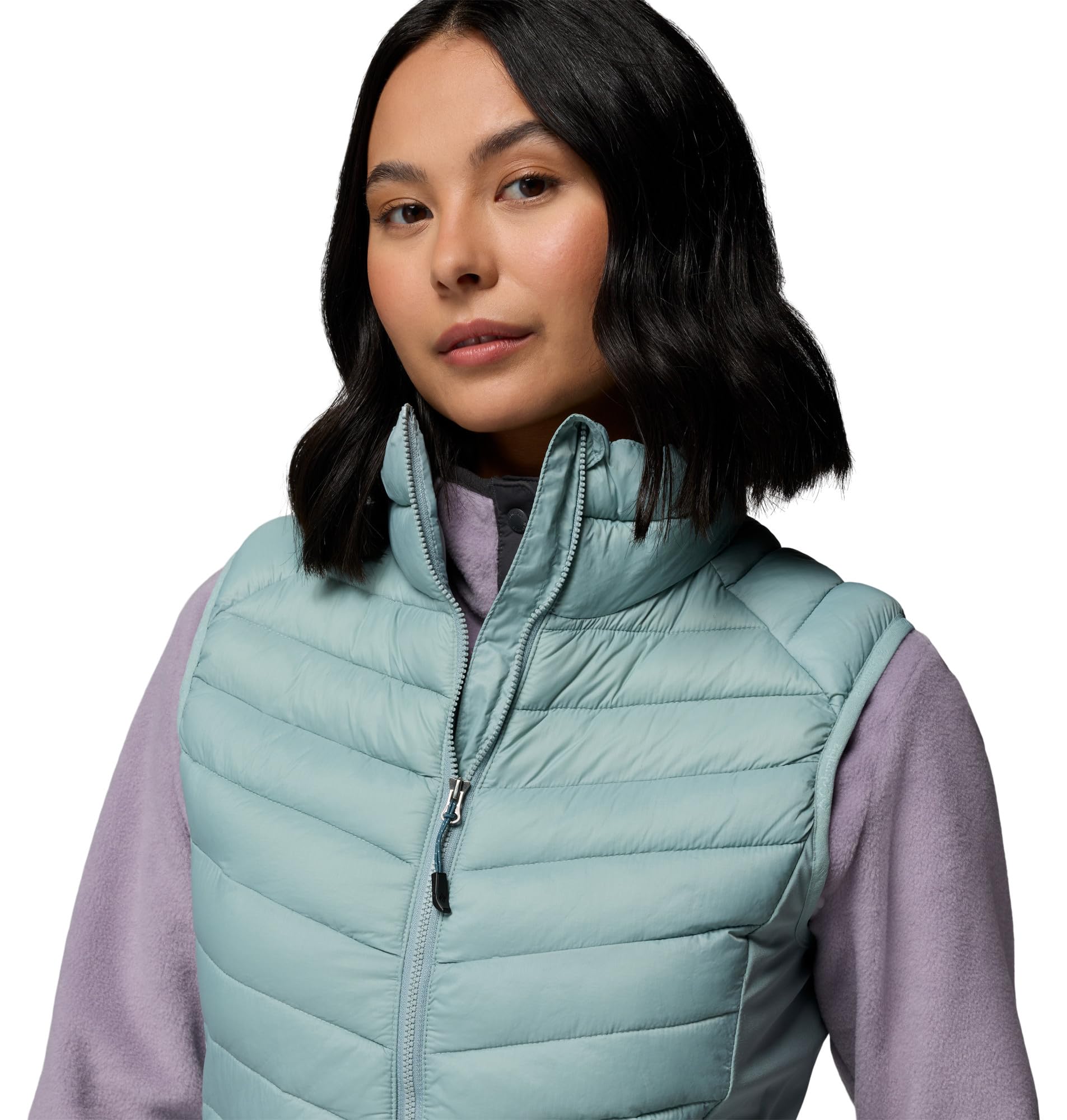 Columbia Powder Pass III Hybrid Vest, Piumino Smanicato Gilet Donna