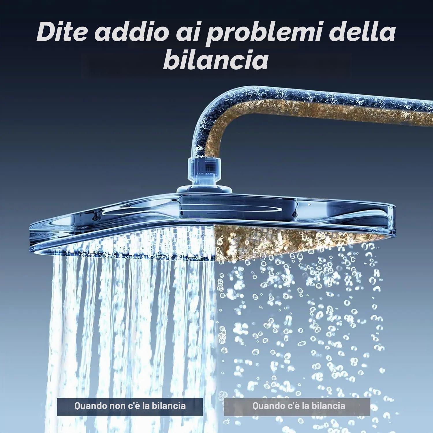 ALTHY-WS200 Decalcificante per Acqua Senza Sale per Tutta la Casa, G1"/27GPM Sistema di Addolcitore Acqua, Riduce il Calcare e Previene la Corrosione Della Ruggine, Acciaio Inossidabile