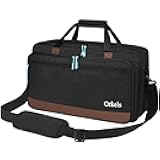 DJ Controller Case for Pioneer SR/SR2/RR/DDJ-REV1/Denon MC4000/Numark NVII/Mixtrack Pro 3 & NV - Travel Bag with Strap for Controller, Laptop, Accessories, 22.8''x4''x14.6''