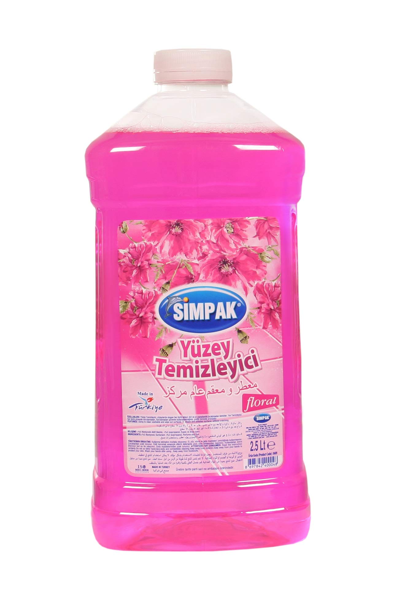 SIMPAK - SURFACE CLEANER
FLORAL SCENTED