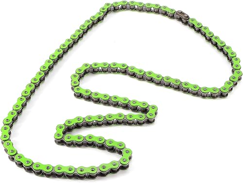 Miniatura 8 de Cadena 420, cadena de eslabones de acero estándar para motocicleta ATV de 90 CC, 110 CC, 125 CC, 420-106L, repuesto para 420-100L 420-102L 420-104L