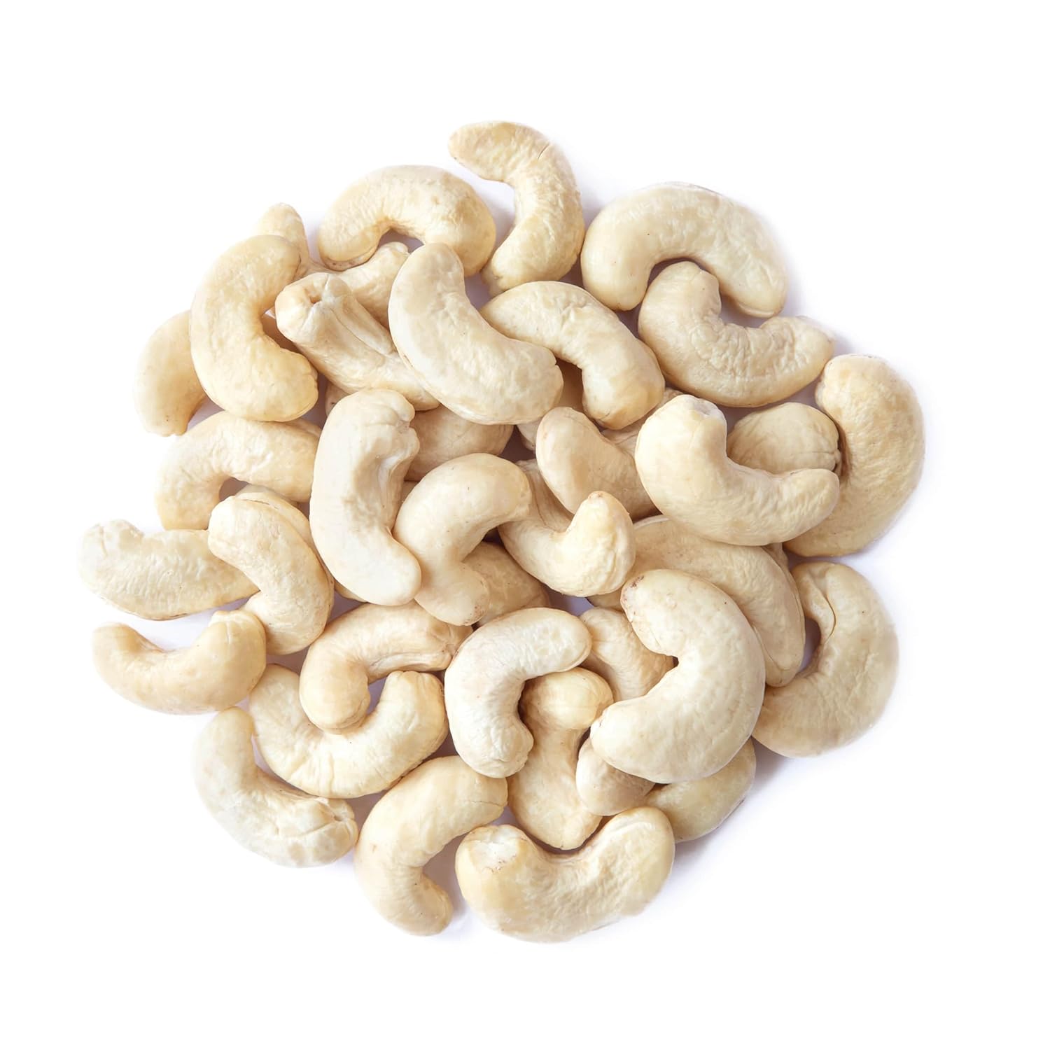 Food to Live Cashew Nuts, 8 Pounds - Large Size W240, Whole Nuts, Unsalted, Kosher, Raw, Vegan, Bulk