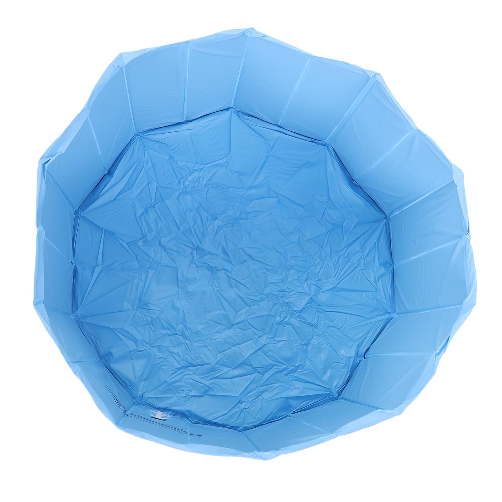 XUMIUZIY Składany Basen Ogrodowy, 90 Cm, PVC, Basen dla Dzieci, Nie | Wodoodporny składany basen ze wzmocnionym podparciem, do użytku wewnątrz pomieszczeń na zewnątrz, duży otwór odpływowy,