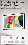 Amazon Ember Artline 65" avec le feu TV (le nouveau modèle), 4K Ultra HD QLED Intelligent TV avec des photos et des images gratuites, affichage anti-reflets, cadres personnalisés, HDR10+, Dolby Vision, Alexa - Chêne noir