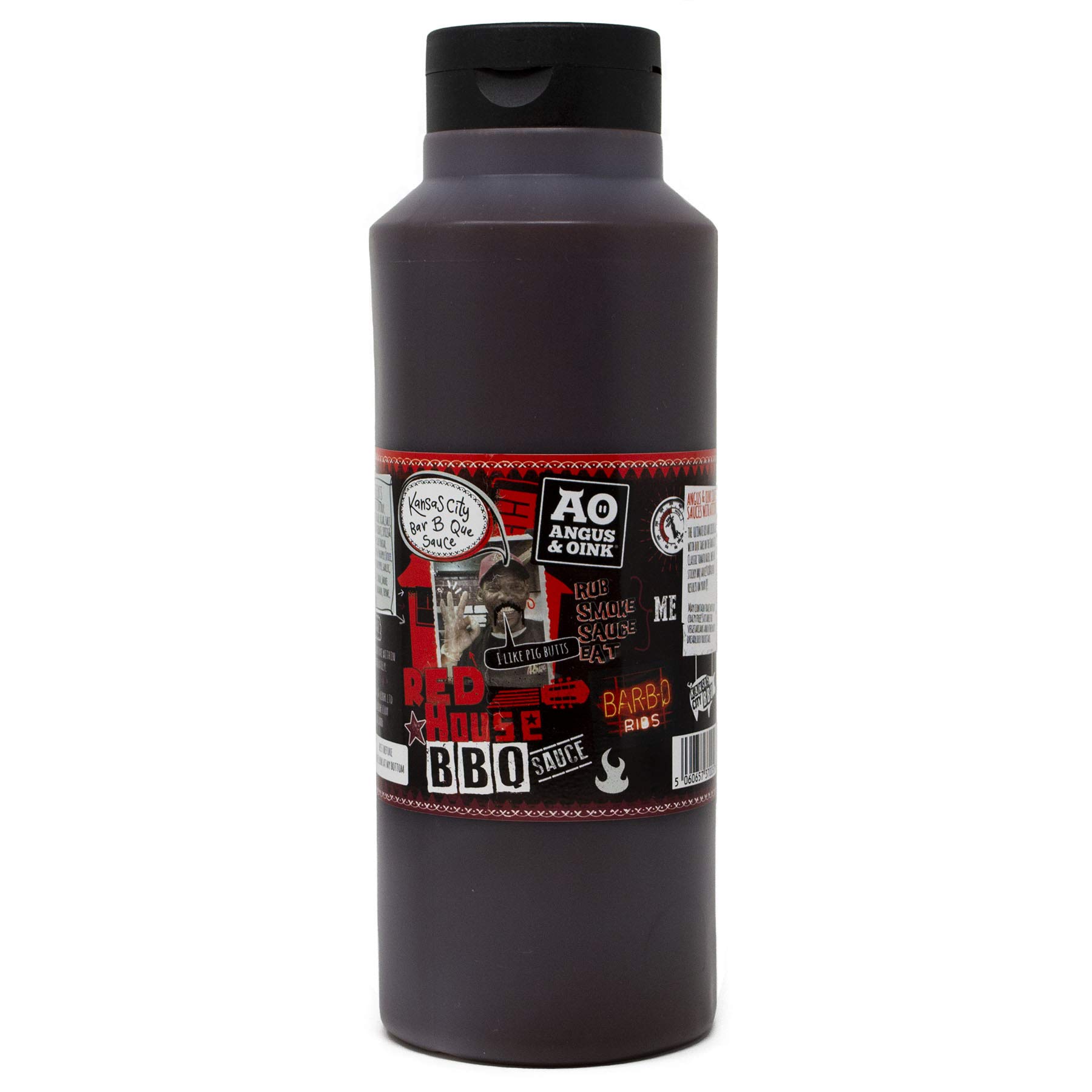 Angus & Oink Red House Kansas City BBQ Sauce (1 Liter)