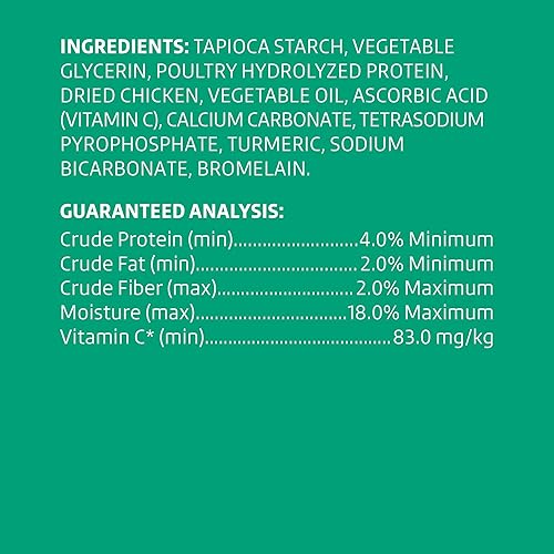 Miniatura 4 de Marca Tienda  Wonder Bound Palitos dentales con sabor a pollo para perros grandes (más de 30 libras), forma de 6 crestas para control de placa y