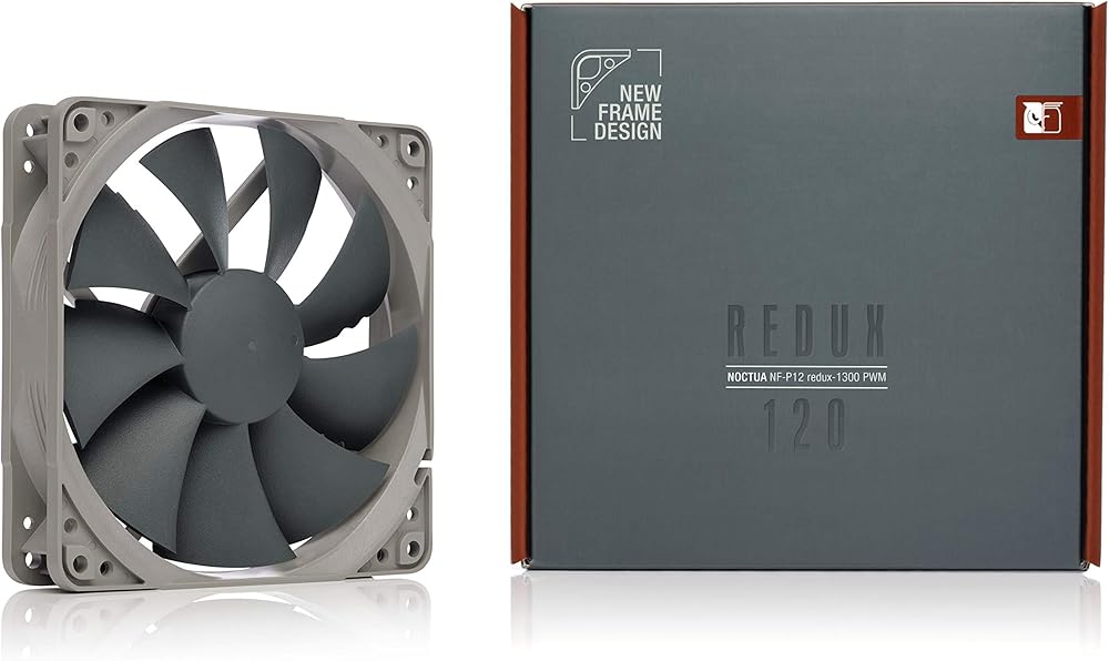 Noctua NF-P12 redux-1300 PWM, Quiet Fan, 4-Pin, 1300 RPM thumbnail 4