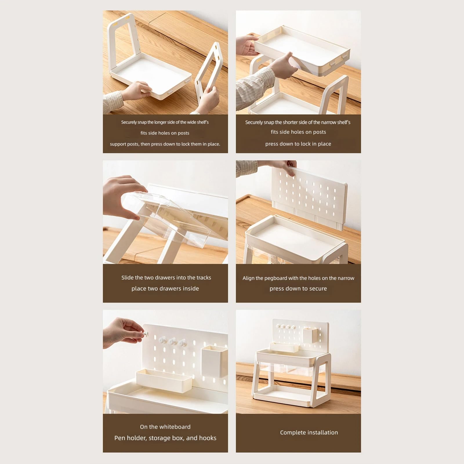 Organiseur de bureau, jaune ordinaire, jaune A