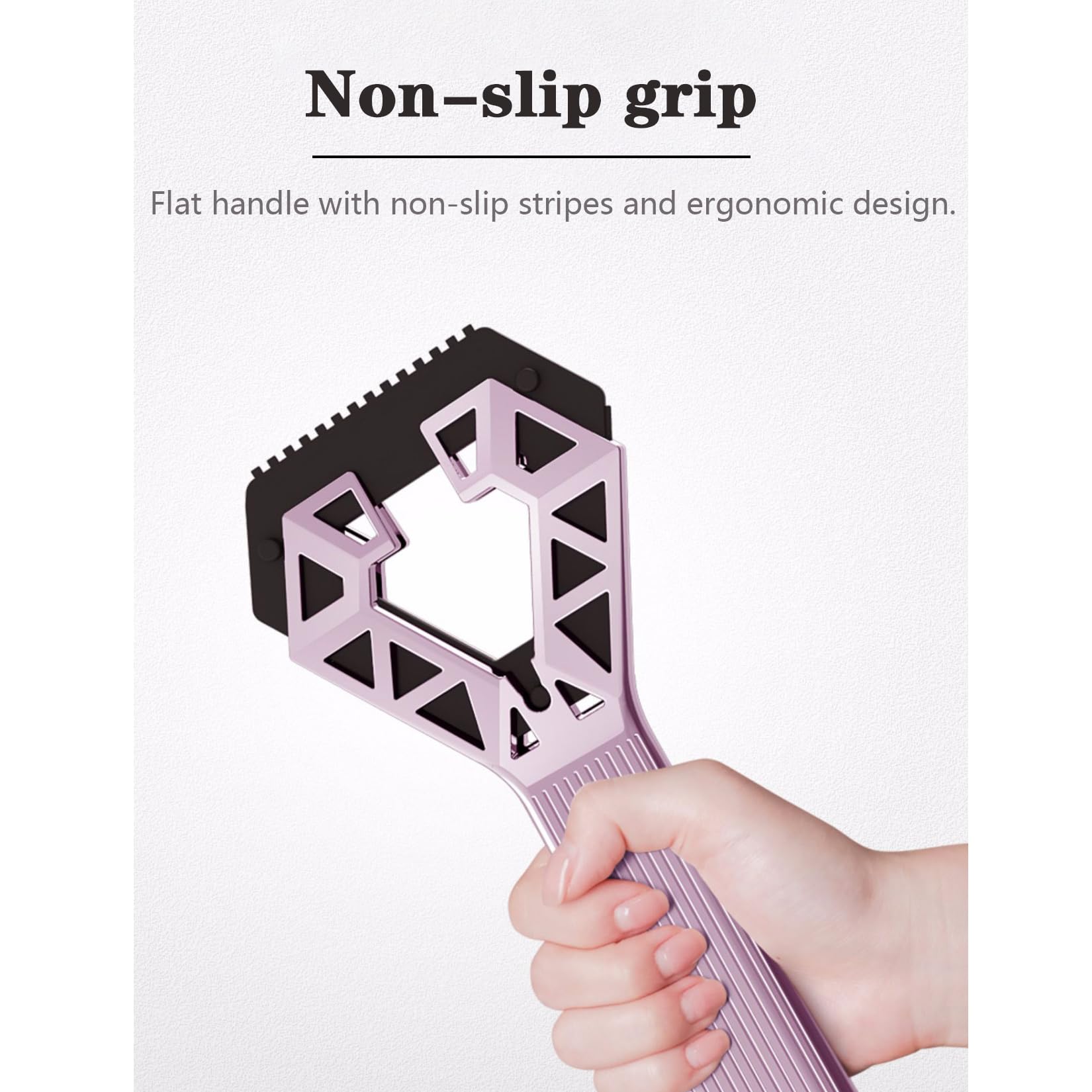 YUHANG Grattoir à Glace Détachable Multifonctionnel,Brosse à Neige sans Poils,Alliage d'Aluminium avec Poignée Antidérapante pour Gratter la Neige,la Glace,Le Dégel et l'eau,67 cm